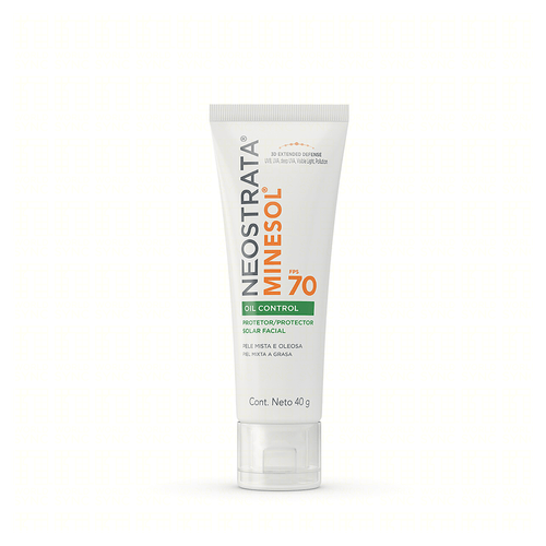 Protetor Solar Facial FPS 70 Neostrata Minesol Oil Control Bisnaga 40g