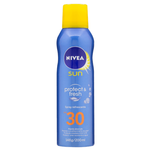 Protetor Solar Nivea Sun Fresh Fps30 200Ml - Nivea Sun