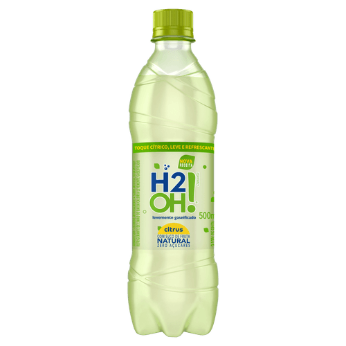Refrigerante Citrus Zero Açúcar H2OH! Garrafa 500ml