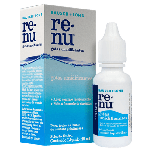 Renu Umidificante Gotas 15ml - Renu