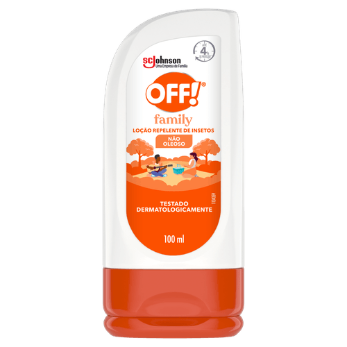Repelente para Insetos OFF Family - Loção - 100ml