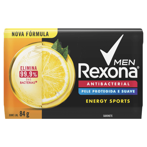 Sabonete em Barra Sport Fresh 84g Antibacteriano Rexona