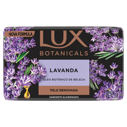 Sabonete Barra Botanicals 85g Lavanda Glicerina Lux
