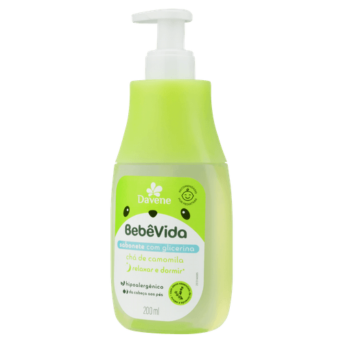 Sabonete Líquido Bebê Vida Suave 200Ml - Bebe Vida