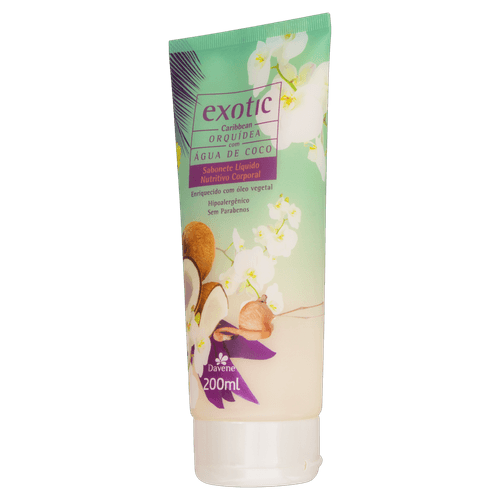 Sabonete Líquido Corpo Exotic Caribbean 200Ml - Davene