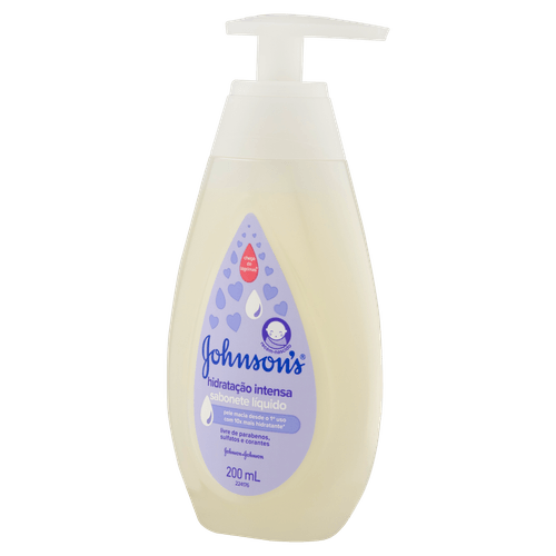 Sabonete Líquido Johnsons Baby Hidratação Intensa 200 ml