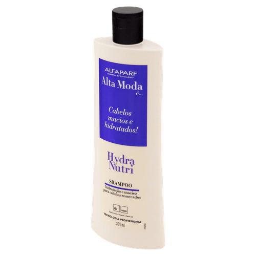 Shampoo Alta Moda Hydra Nutri 300ml Altamoda para cabelos secos e ressecados