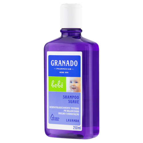 Shampoo infantil 250ml Lavanda Granado