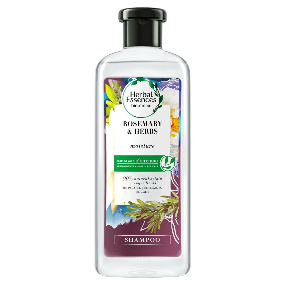 Shampoo Alecrim e Ervas Bio:Renew 400ml Herbal Essences para cabelos oleosos
