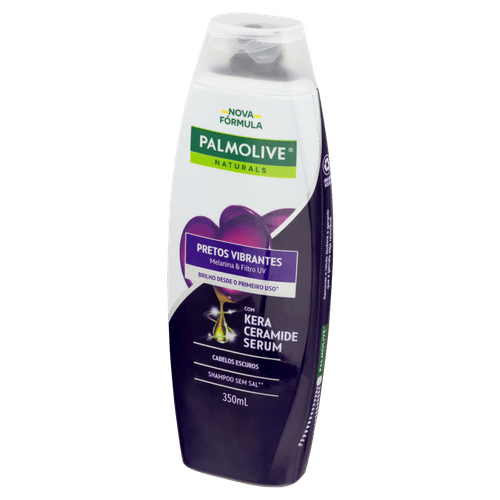 Shampoo Palmolive Naturals Iluminador para Cabelos Pretos Vibrantes - 350ml