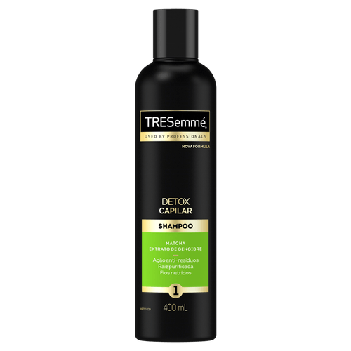 Shampoo Tresemmé Detox Capilar Frasco 400ml