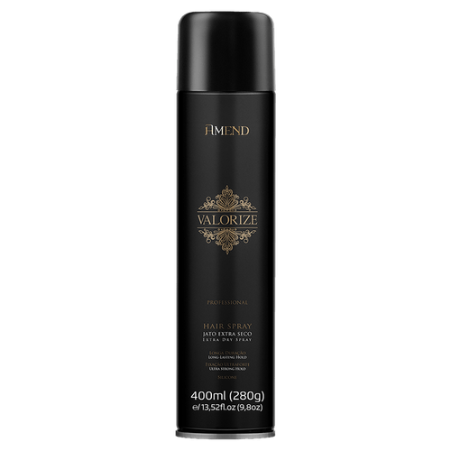 Hair Spray Valorize Jato Extrasseco Ultra Forte 400ml Amend
