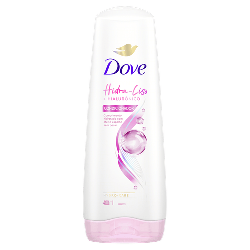 Condicionador Dove Hidra-Liso Cabelos Lisos e Oleosos 400ml