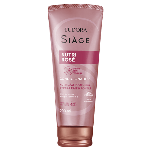 Condicionador Eudora Siàge Nutri Rosé Bisnaga 200ml