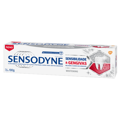 Creme Dent Senso Seng Geng Branq 100Gr