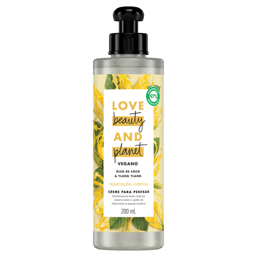Creme para Pentear Hop Repair Reparação 200ml Love Beauty and Planet
