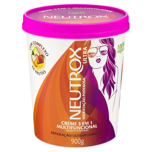 Creme Multifuncional Neutrox Reparação Ultrapoderosa Pote 900g