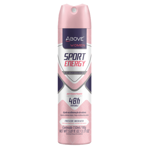 Desodorante Above Aero Sport Energy 90G