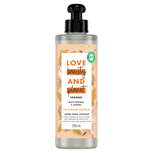 Creme para Pentear Crescimento Saudável 200ml Love Beauty and Planet