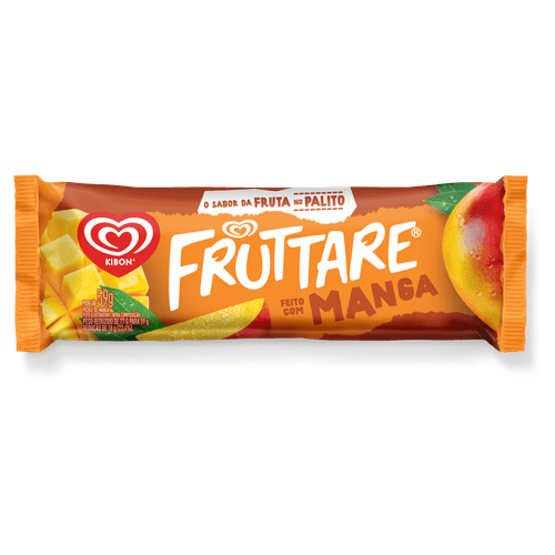 Picolé Fruttare Manga 75 ml 50% Manga Verdadeira Kibon