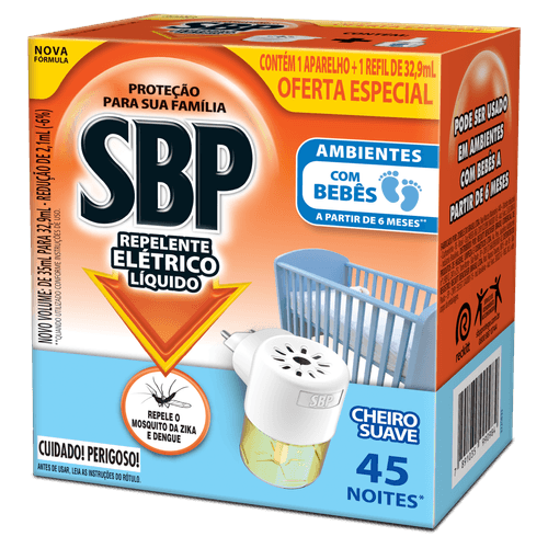 Kit Repel SBP apar + 1 Ref cheiro SV