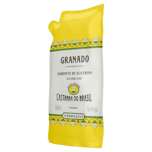 Sabonete Líquido Glicerina Refil 300ml Castanha-do-Brasil Granado