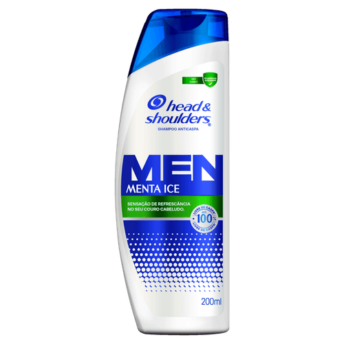 Shampoo Mentol Anticaspa 200ml Head & Shoulders