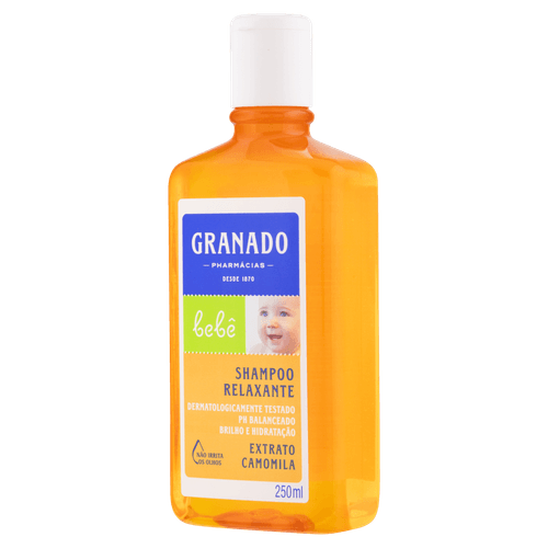 SHAMPOO GRANADO BEBÊ CAMOMILA 250ML