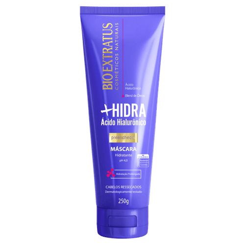Máscara Capilar Hidratante +Hidra Acid Hialu 250g Bio Extratus