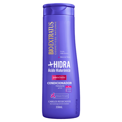 Condicionador +Hidra AC Hial Hidratação Intensa 350ml Bio Extratus