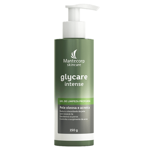 Gel de Limpeza Facial Profunda Mantecorp Skincare Glycare Intense - 150g