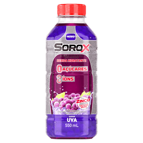 Bebida Isotônica Sorox Uva 550ml