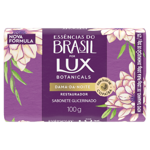 Sabonete Barra Lux Botanicals Essências do Brasil Dama da Noite - 100g