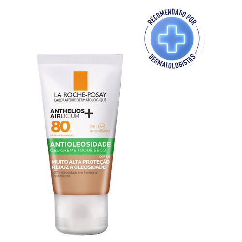 Protetor Solar Facial La Roche-Posay Anthelios Airlicium FPS 80 Gel Creme Cor 3.0 – 40g