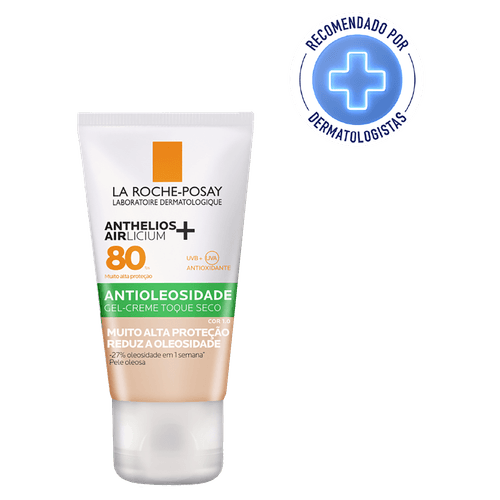 Protetor Solar Facial La Roche-Posay Anthelios Airlicium FPS 80 Gel Creme Cor 1.0 – 40g