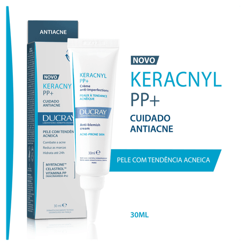 Creme Antiacne Keracnyl PP+ Ducray 30ml