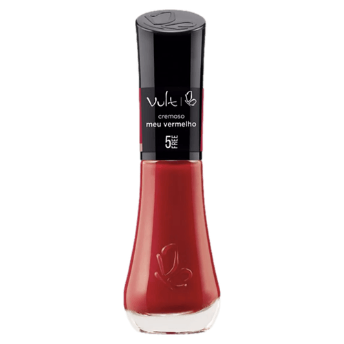 Esmalte Cremoso Vult 5Free Meu Vermelho - 8ml