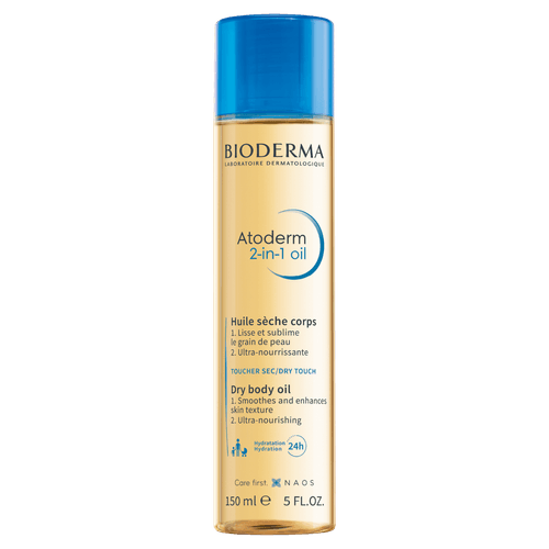 Óleo Corporal e Facial 2 em 1 Bioderma Atoderm - 150ml