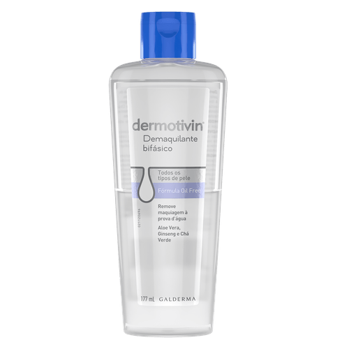 Demaquilante Dermotivin Bifásico - 177ml
