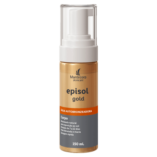 Água Autobronzeadora Mantecorp Skincare Episol Gold - 150ml