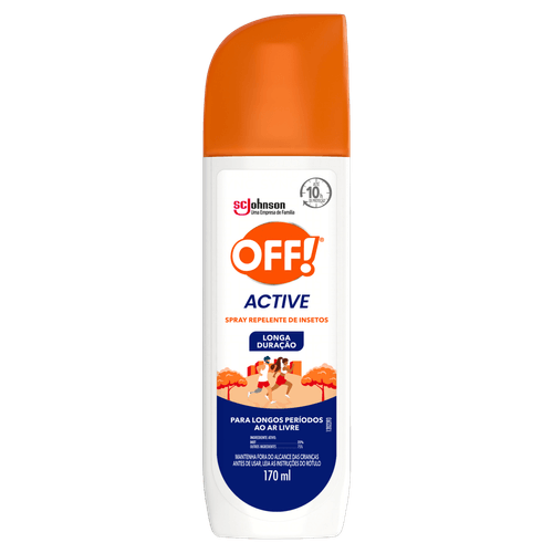 Repelente OFF Active Spray - 170ml