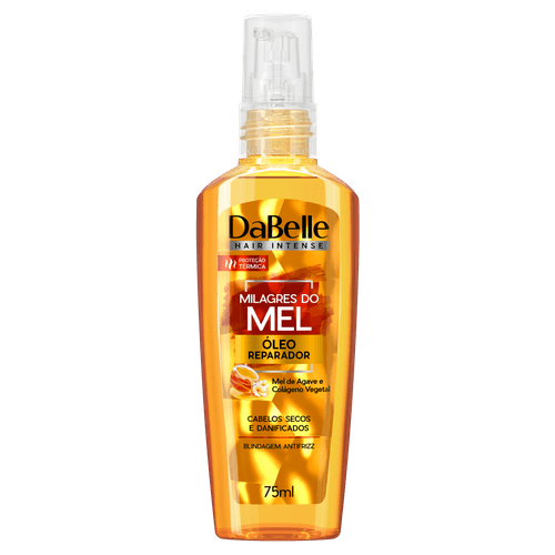 Óleo Reparador Capilar DaBelle Hair Intense Milagres do Mel - 75ml