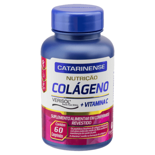 Colágeno Verisol + Vitamina C Catarinense-60 comprimidos