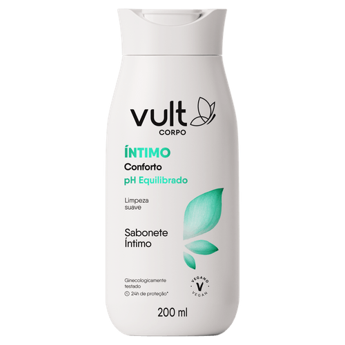 Sabonete Líquido Íntimo Conforto Vult Corpo - 200ml