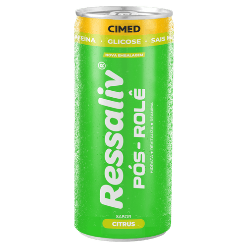 Suplemento Alimentar Líquido Gaseificado Citrus Ressaliv - 269ml