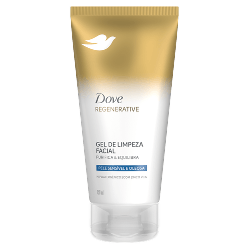Gel de Limpeza Facial Dove Regenerative Purifica & Equilibra 150ml