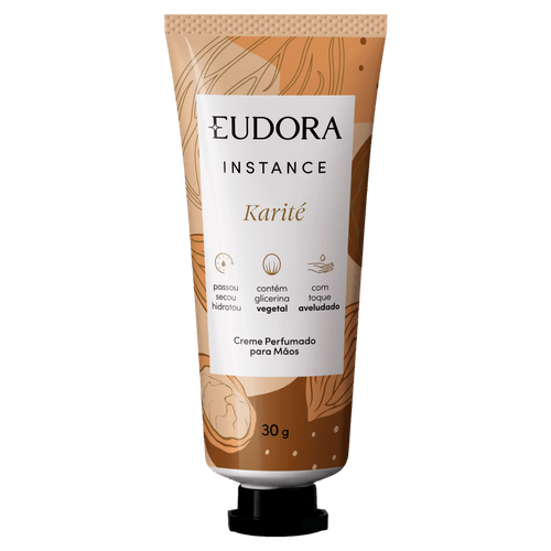 Hidratante para as Mãos Karité Eudora Instance - 30g