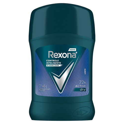 Desodorante Antitranspirante Stick Active Dry Men 72h 45g Unilever