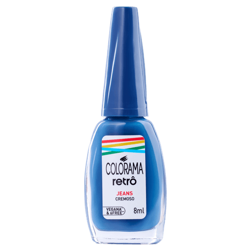 Esmalte Cremoso Jeans Colorama Retrô - 8ml
