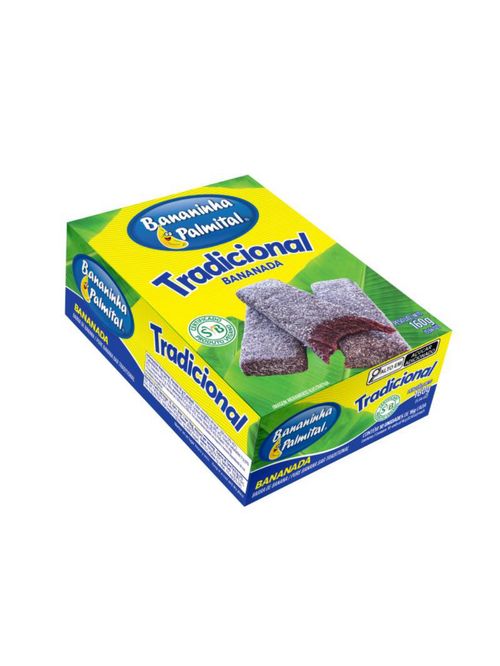 Bananada Tradicional Bananinha Palmital 160G